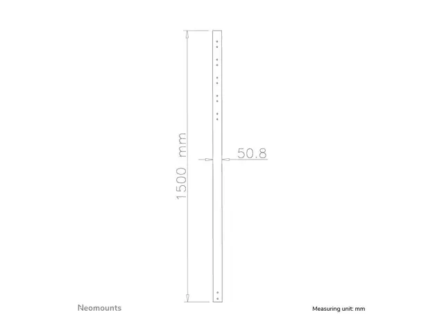 Neomounts FPMA-CP150 - Monteringskomponent (forlengelsesstang) for...