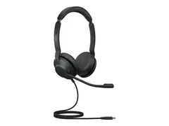 Jabra Evolve2 30 SE MS Stereo - Hodesett on-ear - kablet - USB-C, USB-A - lydisolerende - Certified for Microsoft Teams
