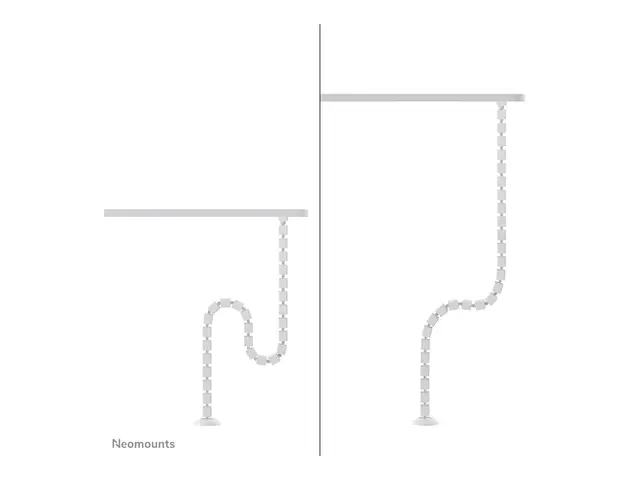 Neomounts - Kabelstyringsryggrad magnetic fixture, universal hvit