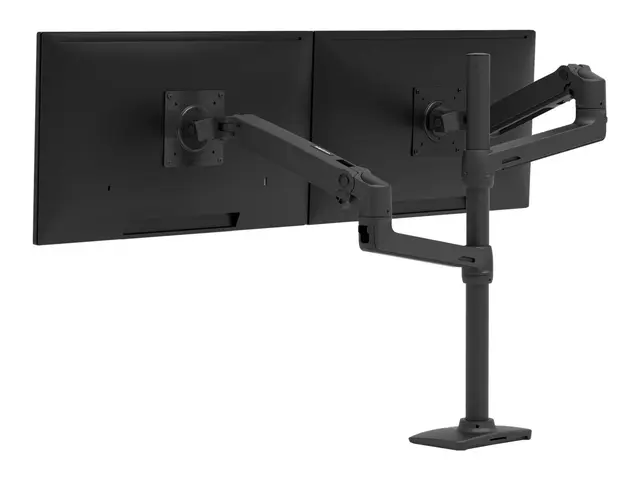 Ergotron LX - Monteringssett (dobbel stablearm, høy stang) for 2 L...