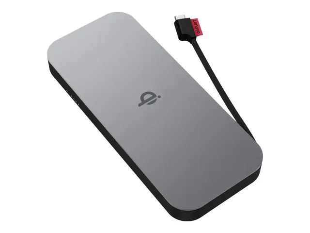 Lenovo Go - Strømbank 10000 mAh 30 watt 3 A 2 utgangskontakter (US...