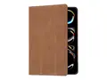 dbramante1928 Risskov - Lommebok for nettbrett helnarvet lær - gyllenbrun - for Apple 11-inch iPad Pro (M4, M5)
