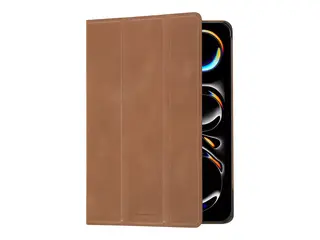 dbramante1928 Risskov - Lommebok for nettbrett helnarvet lær - gyllenbrun - for Apple 11-inch iPad Pro (M4, M5)