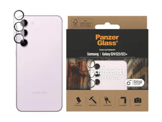 PanzerGlass PicturePerfect - Linsebeskytter for mobiltelefon rammefarge svart - for Samsung Galaxy S23, S23+