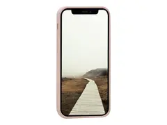 dbramante1928 Monaco - Baksidedeksel for mobiltelefon snappfeste - MagSafe-samsvar - 100 % resirkulert plast - rosa sand - for Apple iPhone 13 mini