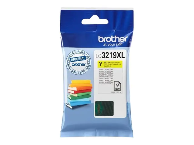 Brother LC3219XLY - XL - gul - original - blister - blekkpatron - ...