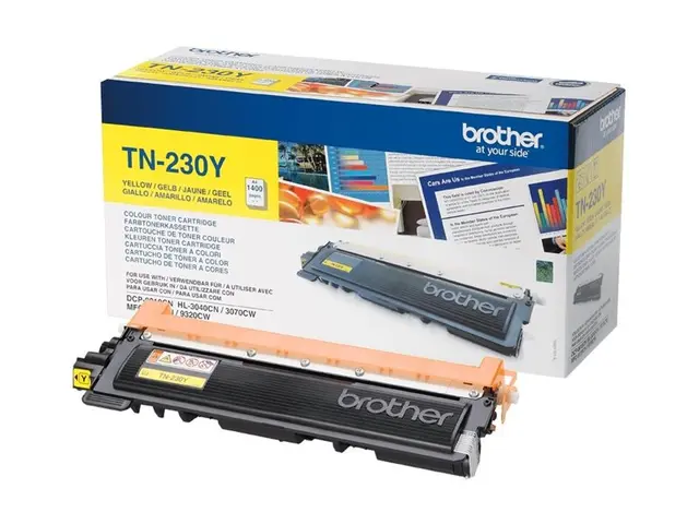 Brother TN230Y - Gul - original - tonerpatron - for Brother DCP-90...