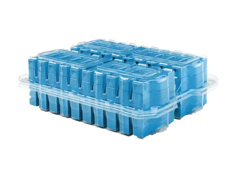 HPE - 20 x LTO Ultrium 9 - 18 TB / 45 TB påskrivningsetiketter - lys blå - bibliotekspakke - for P/N: R7E99A, R7F00A, R7F01A, R7F02A