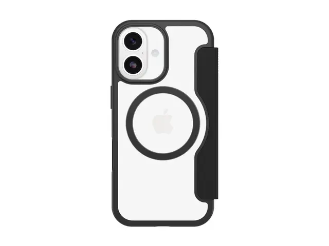 OtterBox React Folio Series - Lommebok for mobiltelefon svart krys...