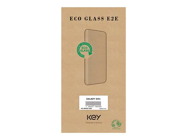Key Eco - Skjermbeskyttelse for mobiltelefon kant-til-kant glass S...