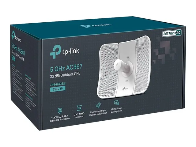 TP-Link CPE710 - Antenne Wi-Fi 23 dBi utendørs