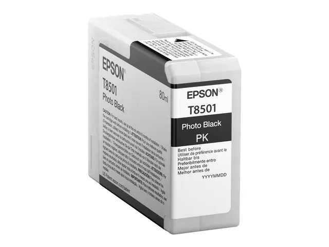Epson T8501 - 80 ml - fotosort - original - blekkpatron - for Sure...