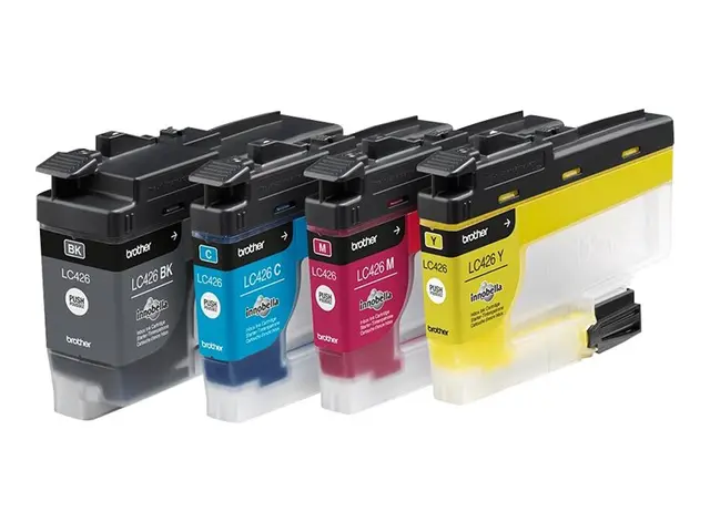 Brother LC426 - 4-pack svart, gul, cyan, magenta original blekkpat...