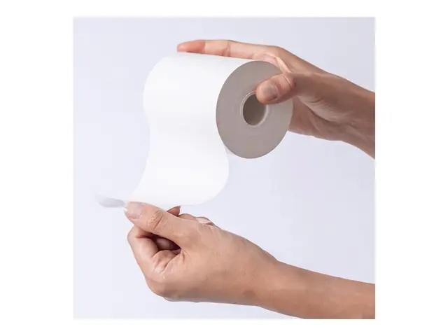 Brother - Fjernbart adhesiv Roll (10.6 cm x 51.8 m) 74 g/m² 9 rull...