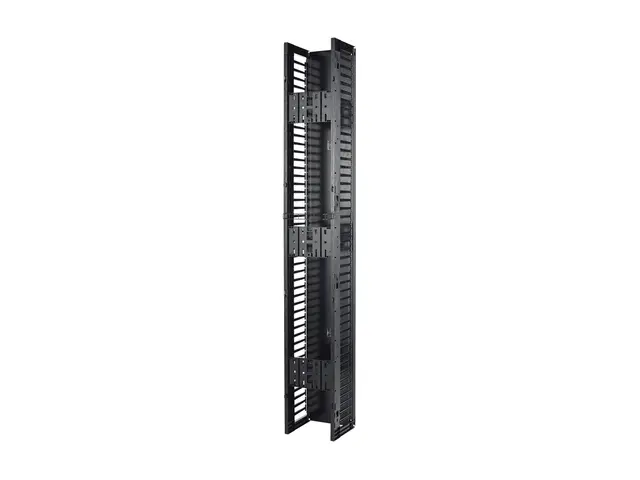 APC Cable Management - Rack-kabelføringssett - svart - for P/N: NB...