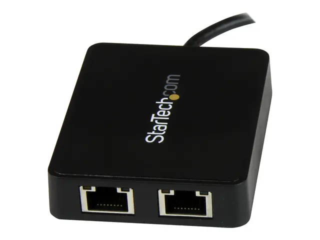 StarTech.com USB-C to Dual Gigabit Ethernet Adapter with USB 3.0 (...