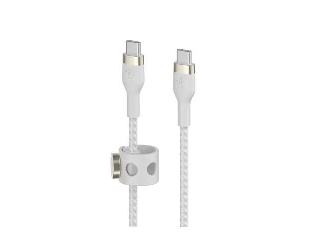 Belkin BoostCharge - USB-kabel 24 pin USB-C (hann) til 2 m hvit