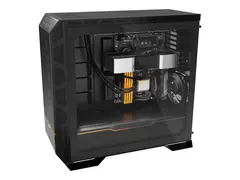 be quiet! Dark Base Pro 901 - FT ATX - sidepanel med vindu (herdet glass) - ingen str&#248;mforsyning (ATX / PS/2) - svart - USB/lyd