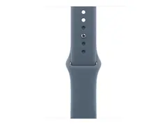 Apple - Bånd for smart armbåndsur - 42mm M/L-størrelse - anker blå - for Watch Hermès Series 7, Hermès Series 9, SE 3, Series 10, Series 11, Series 8, Series 9