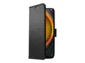 Screenor Smart - Lommebok for mobiltelefon økolær, termoplast-polyuretan (TPU) - svart - for Samsung Galaxy XCover7 Pro