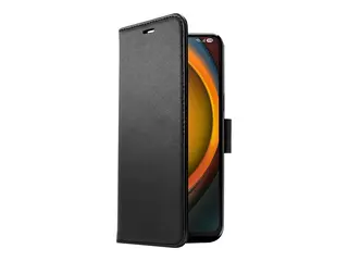 Screenor Smart - Lommebok for mobiltelefon økolær, termoplast-polyuretan (TPU) - svart - for Samsung Galaxy XCover7 Pro