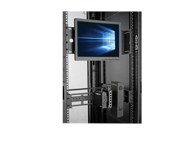 Eaton Tripp Lite Series Adjustable Rack-Mount DIN Rail Kit - Top H...