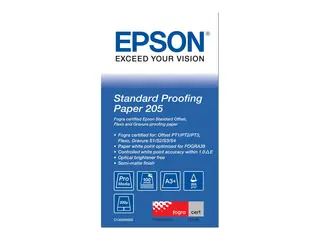Epson Proofing Paper Standard - A3 plus (329 x 423 mm) 100 ark rettepapir for SureColor P5000, P800, SC-P10000, P20000, P5000, P700, P7500, P900, P9500