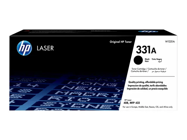 HP 331A - Svart - original - tonerpatron (W1331A) - for Laser 408d...