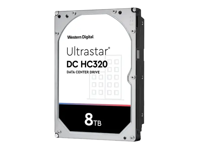 WD Ultrastar DC HC320 HUS728T8TALE6L1 - Harddisk - kryptert - 8 TB...