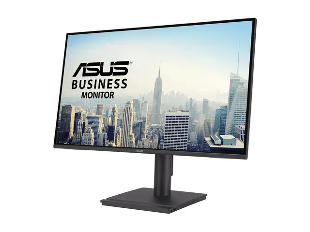 ASUS BE27AQ - LED-skjerm - 27" - 2560 x 1440 QHD @ 75 Hz IPS - 350 cd/m² - 3000:1 - HDR10 - 5 ms - HDMI, DisplayPort - høyttalere - svart 