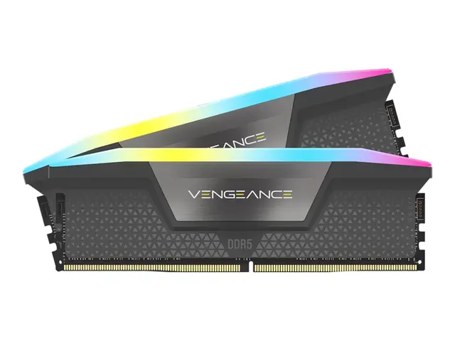 CORSAIR Vengeance RGB - DDR5 sett 64 GB: 2 x 32 GB DIMM 288-pin 60...