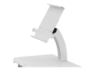 Ergotron SV10 Easel - Monteringskomponent (holder) for nettbrett - medisinsk - stål - hvit - skjermstørrelse: inntiil 12" - TAA-samsvar