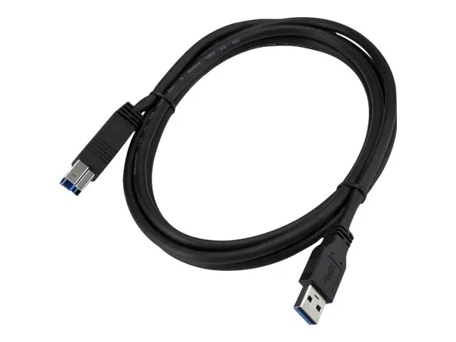 StarTech.com 2m 6 ft Certified SuperSpeed USB 3.0 A to B Cable Cor...