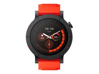 CMF Watch 3 Pro - Metall - smartklokke med stropp væskesilikon - håndleddstørrelse: inntil 258 mm - display 1.43" - Bluetooth - 52.4 g - oransje
