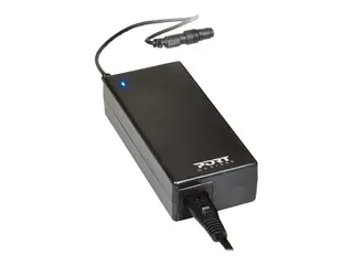 PORT Connect Universal Power Supply - Strømadapter AC 100-240 V - 90 watt - svart