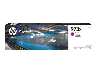 HP 973X - Høy ytelse - magenta original - PageWide - blekkpatron - for PageWide Managed P55250; PageWide Pro 452, 477, 552, 577, MFP 477