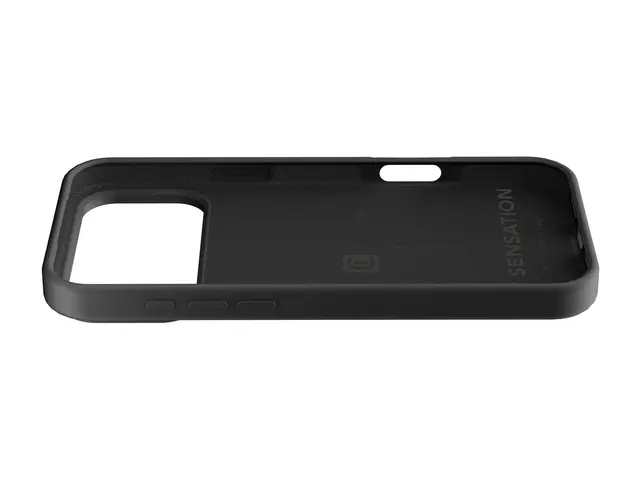 Cellularline Sensation - Baksidedeksel for mobiltelefon silikon sv...