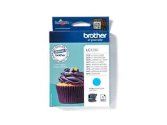 Brother LC123C - Høy ytelse - cyan - original blekkpatron - for Brother DCP-J132W, DCP-J172W, DCP-J4110DW, DCP-J552DW, DCP-J752DW