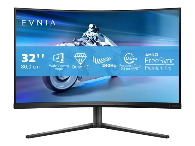 Philips Evnia 5000 32M2C5500W - LED-skjerm gaming kurvet 32" (31.5...