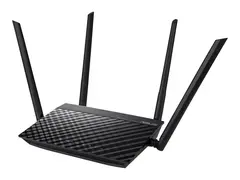 ASUS RT-AC1200 V2 - - tr&#229;dl&#248;s ruter - 4-portssvitsj Wi-Fi 5 - Dobbeltb&#229;nd