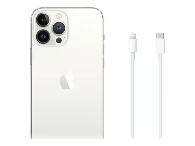 2nd-C iPhone 13 Pro Max 256GB Silver C-grade - Brukt 2 års garanti...