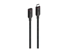 UNISYNK - USB-kabel - 24 pin USB-C (hann) til 24 pin USB-C (hunn) 80 cm - 4K 60Hz st&#248;tte, 8K 30Hz st&#248;tte - svart