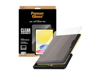 PanzerGlass - Skjermbeskyttelse for nettbrett ultra-bred passform, med FASTFIT-verktøy - glass - blank - for Apple 10.9-inch iPad (10. generasjon); iPad (A16)