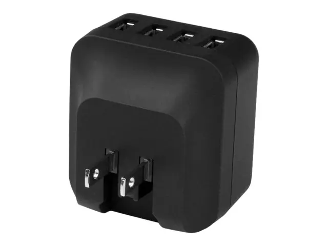 Startech 4-Port Travel USB Wall Charger - 34W/6.8A International A...