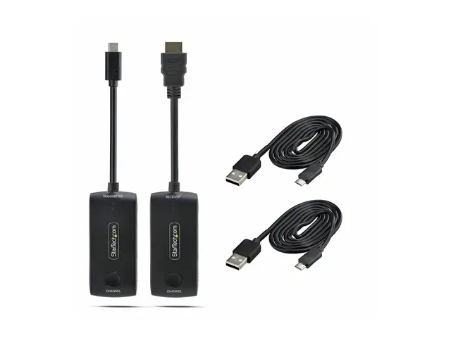 Startech - Trådløs video/lyd/infrarød-utvider - sender - USB-C - o...