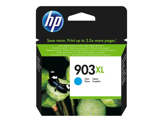 HP 903XL - 8.5 ml Høy ytelse cyan original blister blekkpatron for...