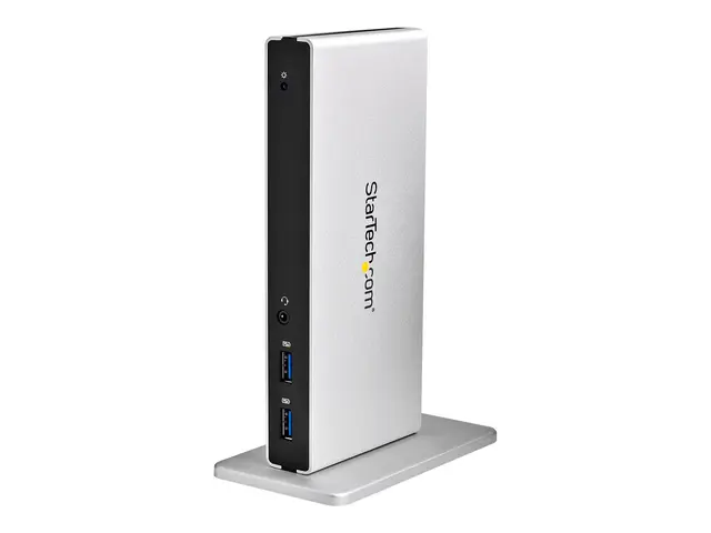 StarTech.com Dual Monitor USB 3.0 Docking Station w/ DVI to VGA & ...