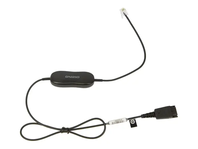 Jabra GN1210 - Hodetelefonkabel - Quick Disconnect hann til RJ-9 h...
