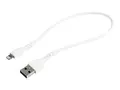STARTECH.COM 30cm USB to Lightning - MFi-certified Lightning cable - Premium