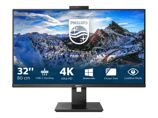 Philips P-line 329P1H - LED-skjerm 32&quot; (31.5&quot; synlig) - 3840 x 2160 4K @ 60 Hz - IPS - 350 cd/m&#178; - 1000:1 - 4 ms - 2xHDMI, DisplayPort, USB-C - h&#248;yttalere - svart tekstur